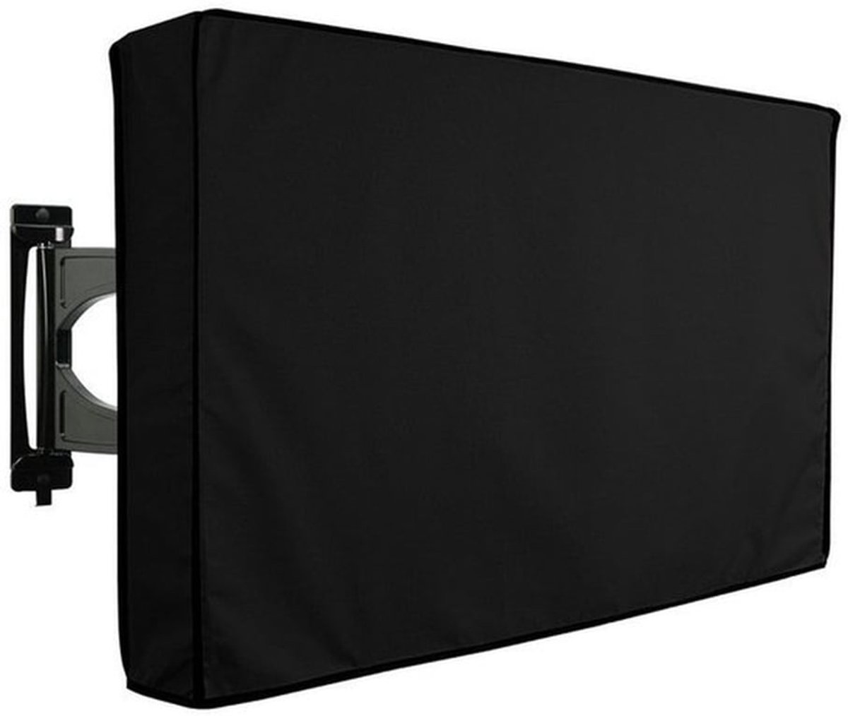 Geschikt als beschermende hoes voor buitentelevisies van 36-38 inch, gemaakt van 600D Oxford-stof, stof- en waterdicht, ideaal voor gebruik op terrassen, balkons, in de tuin, enz.