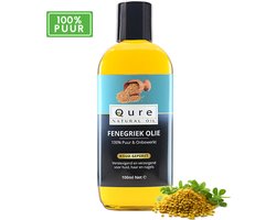Fenegriek Olie 100ml | 100% Puur & Onbewerkt | Fenugreek Oil| Food-Grade Kwaliteit Fenegriek olie voor een Stralende Huid en Glanzend Haar
