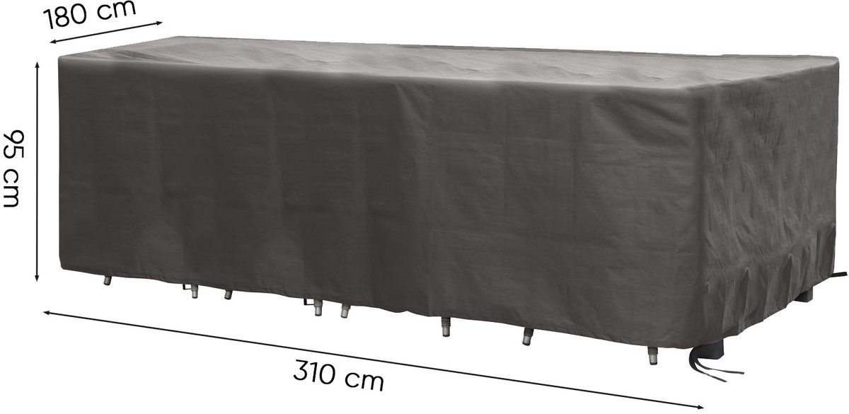 Winza loungesethoes Premium Antraciet