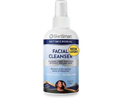 SkinSmart Antimicrobial Facial Cleanser for Breakouts and Blemishes, 8 oz | Hypochlorous Acid Spray for Face Targets Breakout Bacteria to Reduce Skin Irritation and Wash Pores Clean, All Skin Types