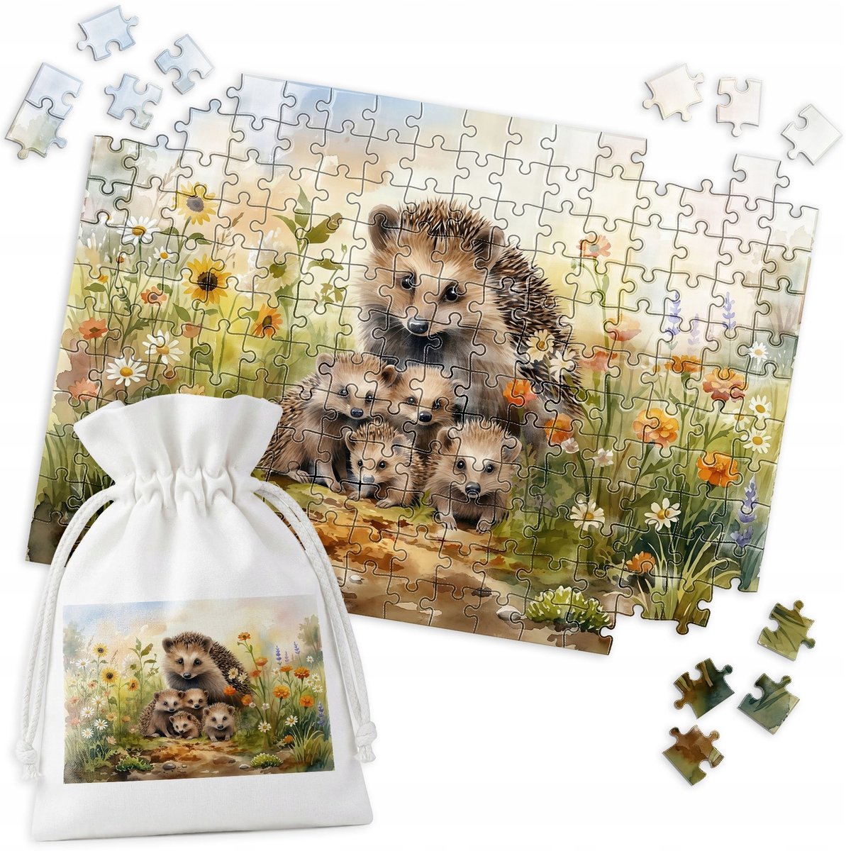 Acquarel Egelpuzzel - 192 Stukjes