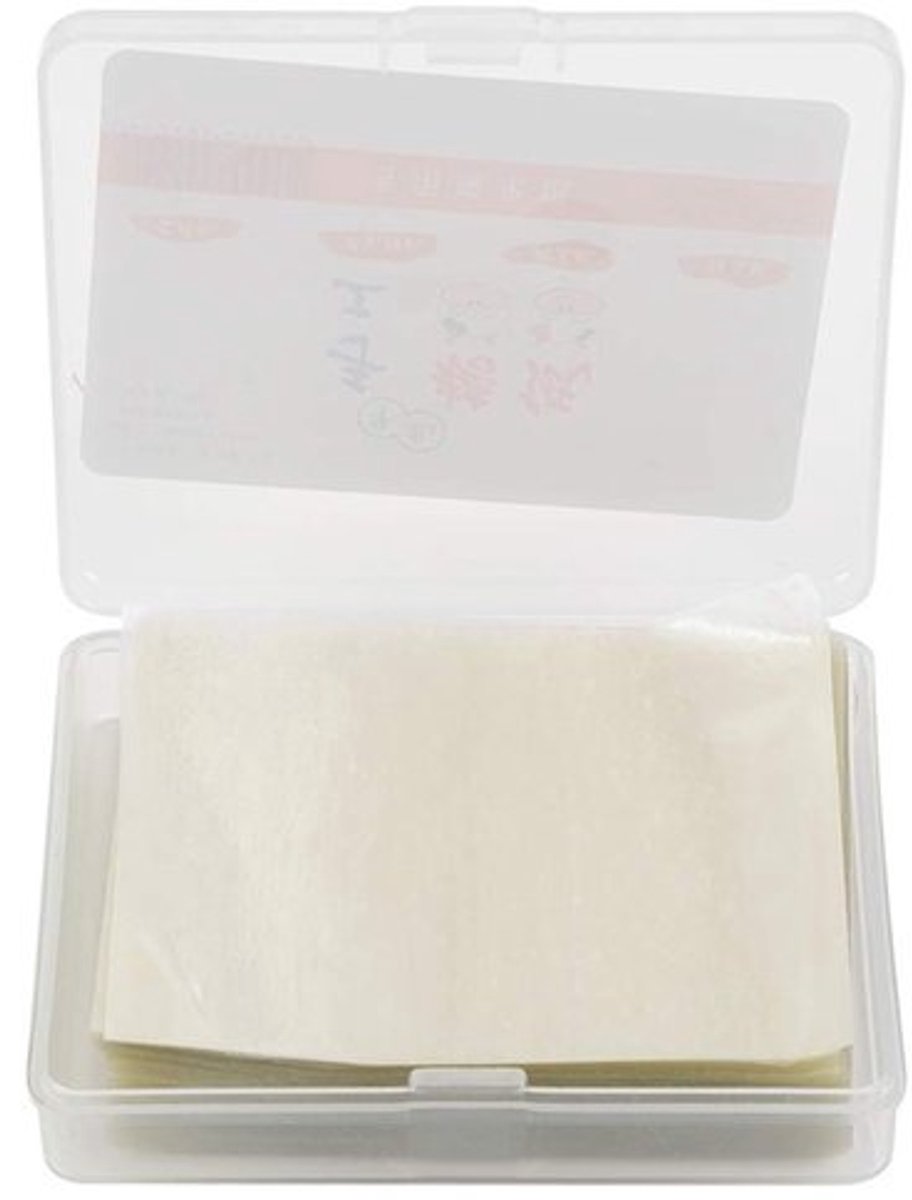 NTH products- Rijstpapier Eetbaar - 500 Stuks Wafelpapier - Natbestendig Inpakblad