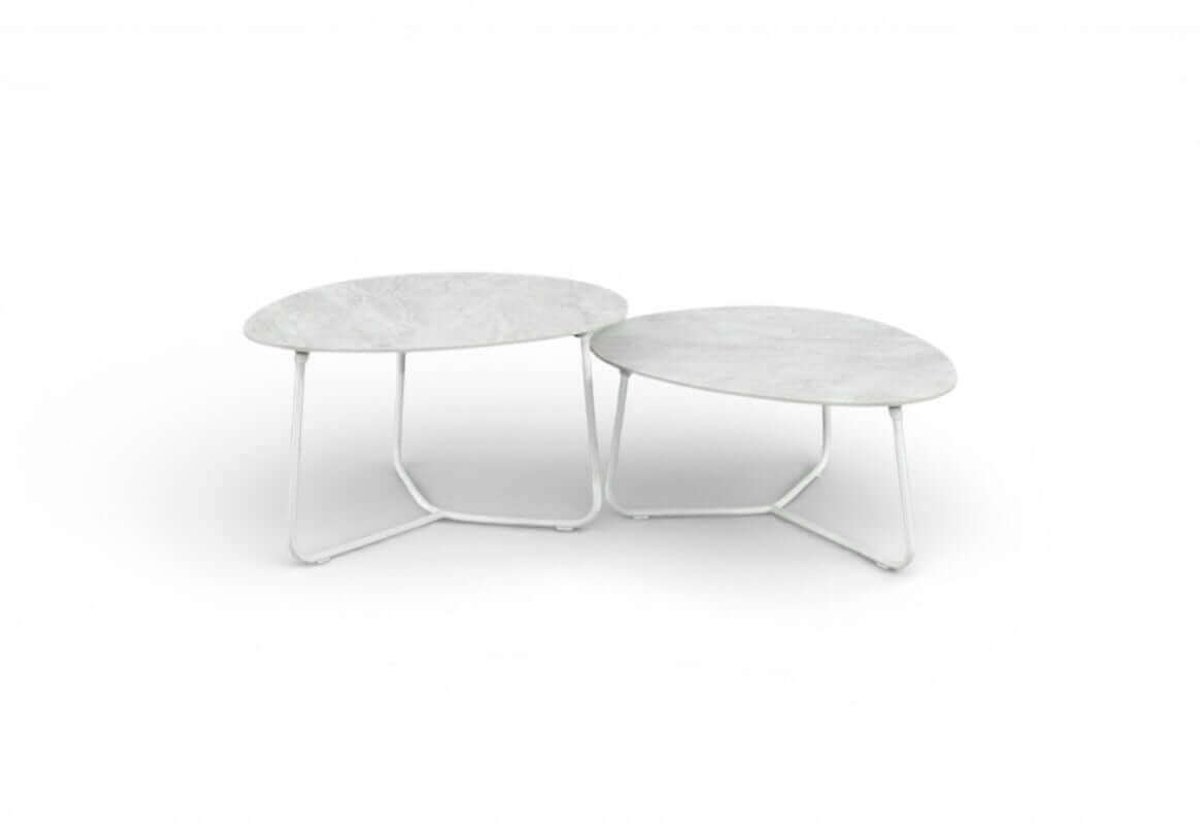 Apple Bee Pine Key Lounge Set 5-Piece incl. Tables - No. 6 - Oyster