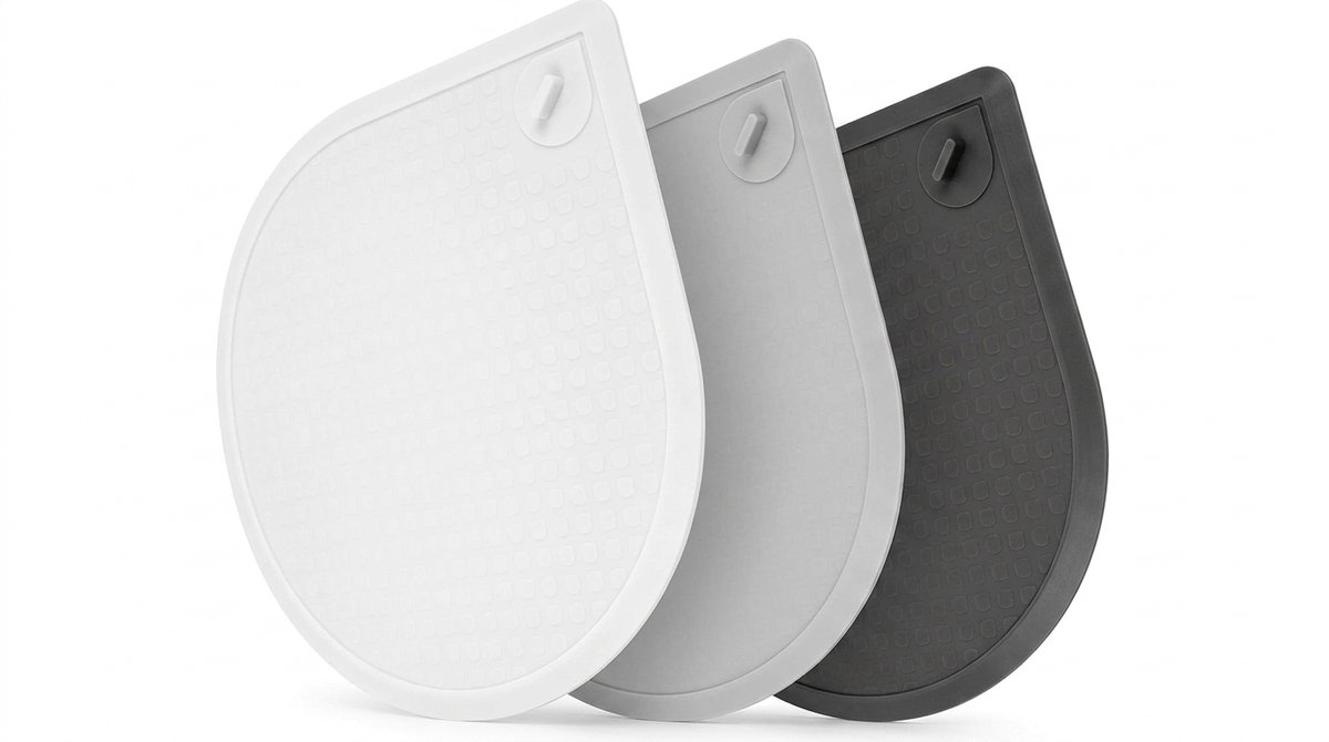 Universele stop, 3 stuks, van siliconen, 17 x 15 cm stop, badkuipstopper voor tot Ø 130 mm afvoer, wastafelstop, afvoerstopper voor badkuip, douche, wastafel, gootsteen, huishouden
