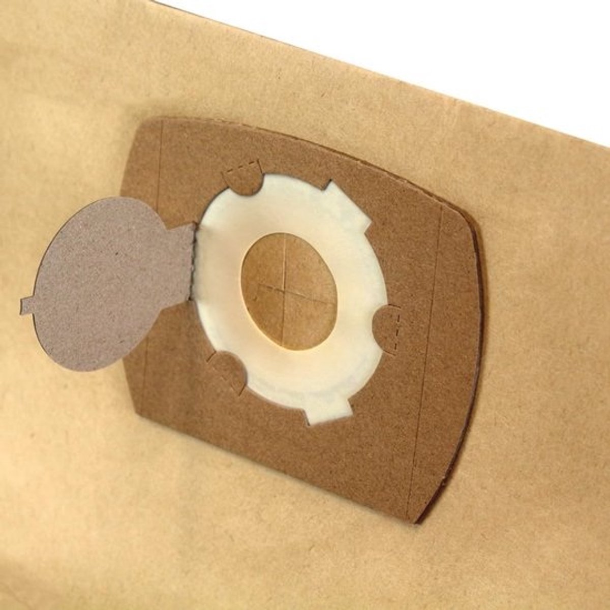 Stofzuigerzakken 10 stuks - Stofzuigerzakken Cilinder - Stofzuigen Thuis - Meerlagig Speciaal Papier - 15 Liter - Wit