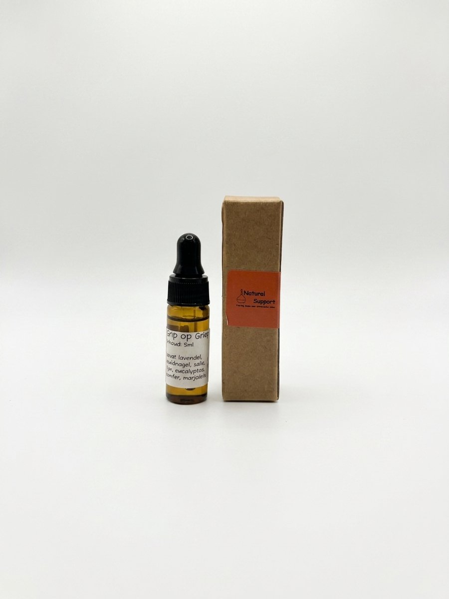 Natural Support, etherische olie, Grip op Griep- verkoudheid, olie 5 ml geurbrander