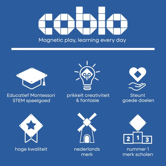 Coblo Bouwkaarten- Educatieve Opdrachten - Montessori speelgoed - STEM speelgoed - Cadeau kind - Speelgoed 3 jaar t/m 12 jaar van Coblo — afbeelding 2