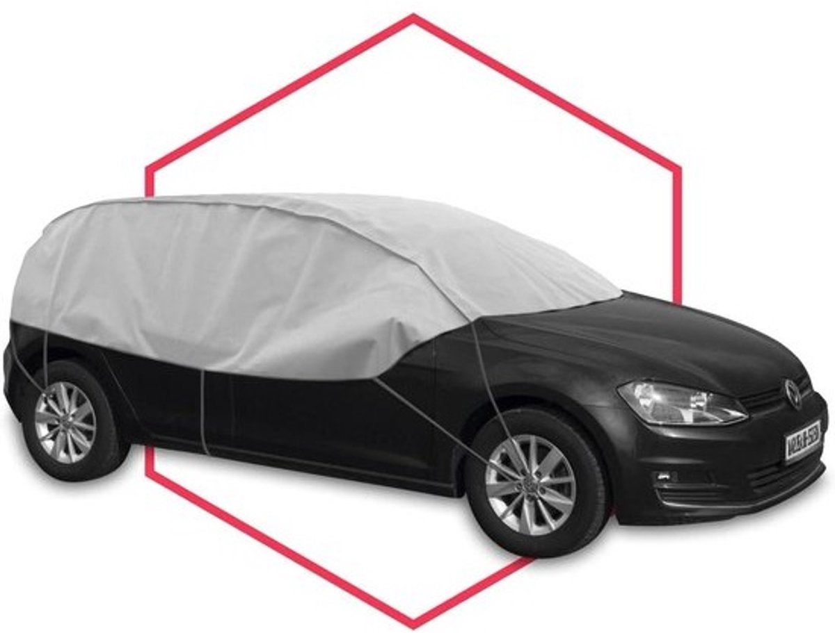 Autoafdekking Halve Garage - Dekzeil Auto Waterdichte Hoes - Bescherming Tegen Weer - Meerlaags Waterdicht Membraan