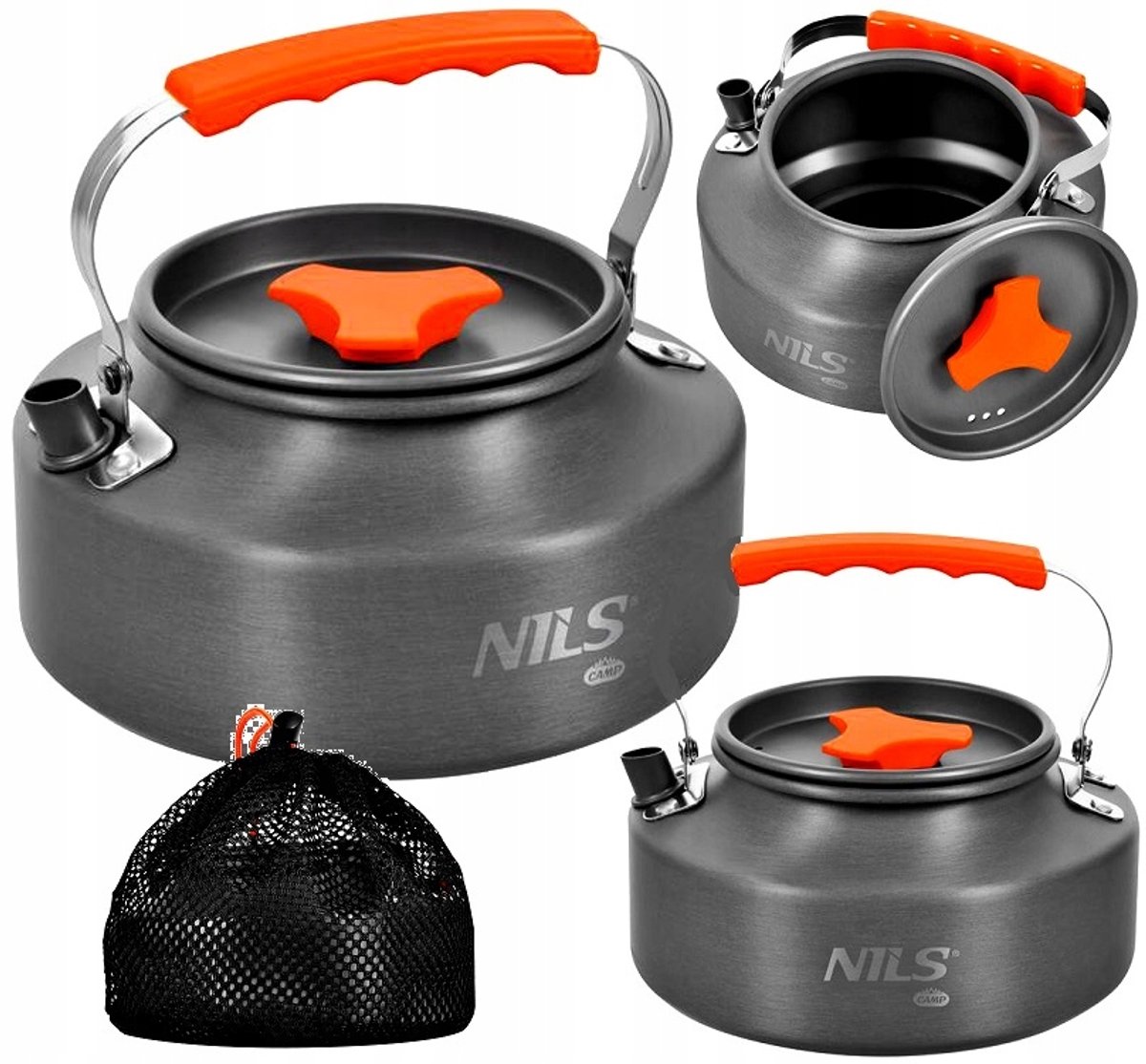 Nils Camp NC17118 Camping Water Koker 1.1L - Lichtgewicht en compact
