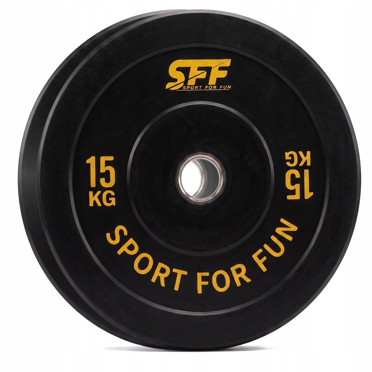 Olympische Bumper Plates 2x15KG - 30KG Set voor Krachttraining