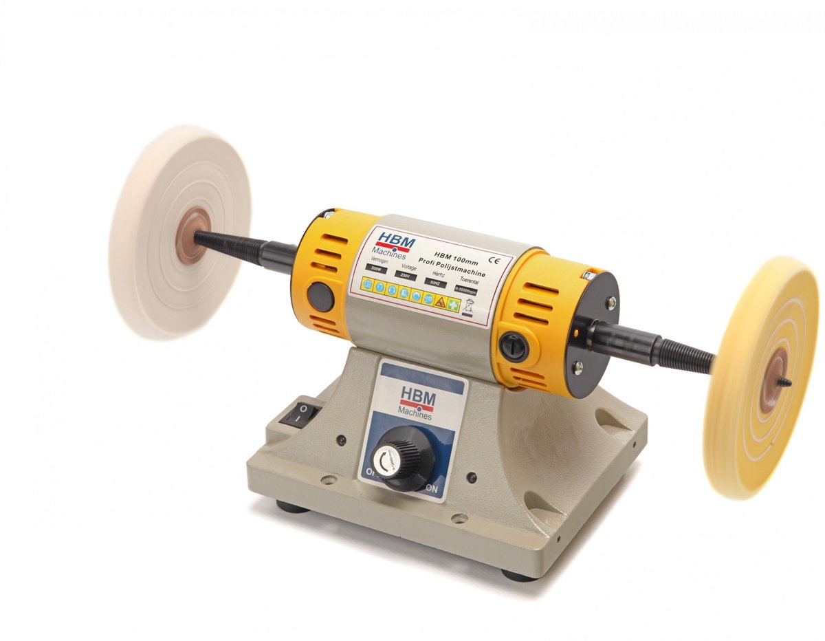 HBM 100 mm. Profi Polijstmachine