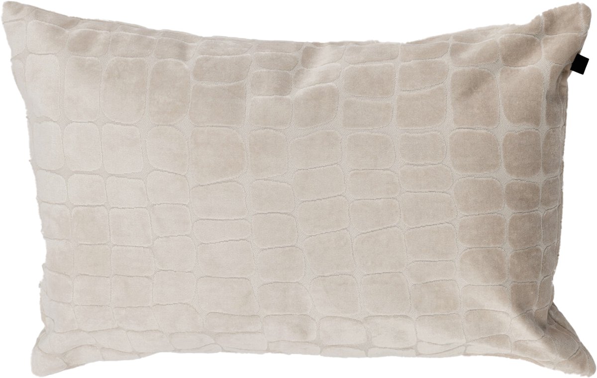 Overseas Croq Sierkussen - 40 x 60 cm - Off White