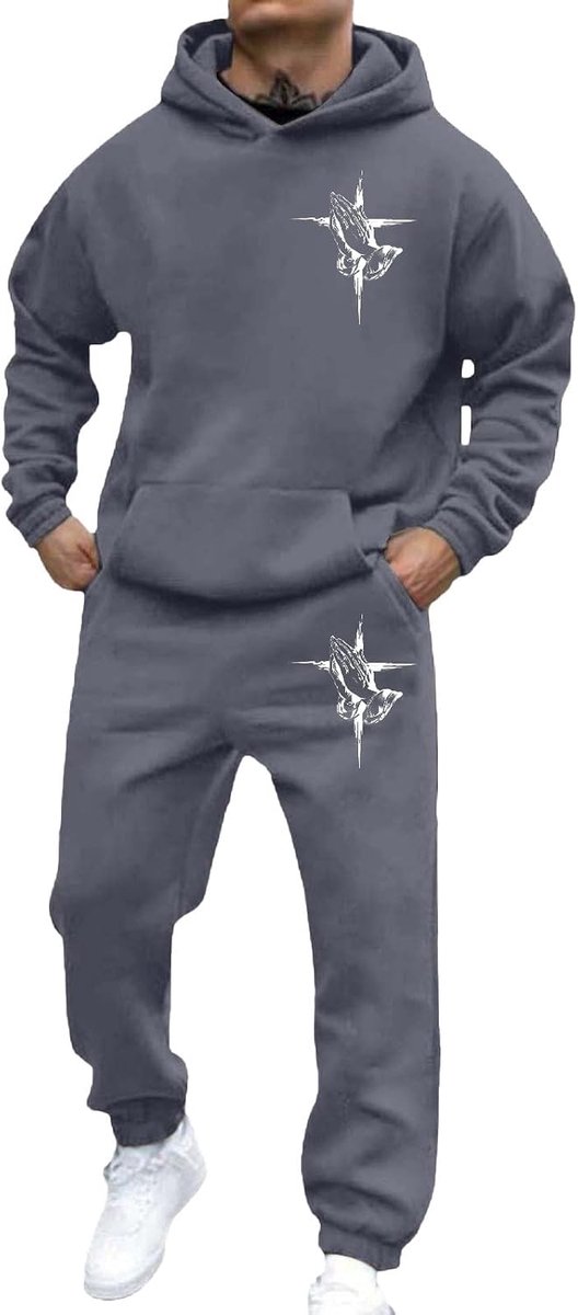 2-delige set voor heren, nautische outfit, T-shirt met marineblauwe strepen en blauwe shorts, modieus, ademend, voor zeewandeling en vrijetijdskleding, A33
