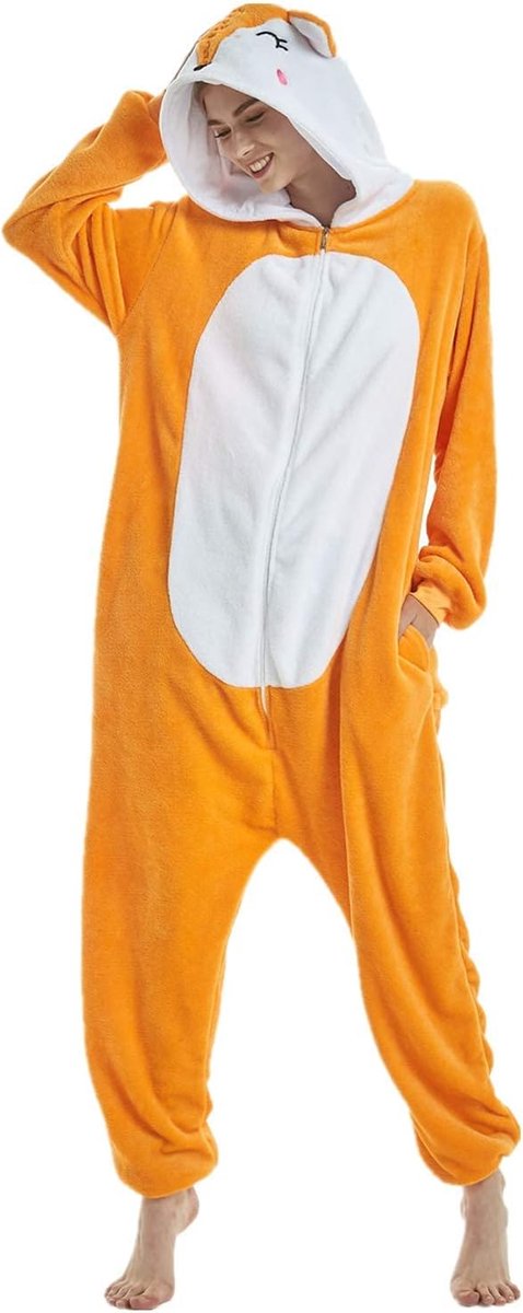 Eendelige pyjama voor volwassenen, damespyjama, cosplay, kerstcadeau idee