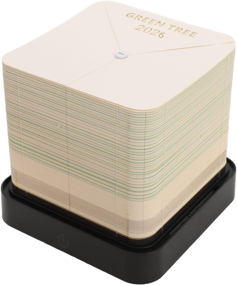 Dailygoods- Kalender 2026 - Bureaukalender - Weekkalender - Aardekalender - 3D-ontwerp - Duurzaam kunststof - Slijtvast en lichtgewicht