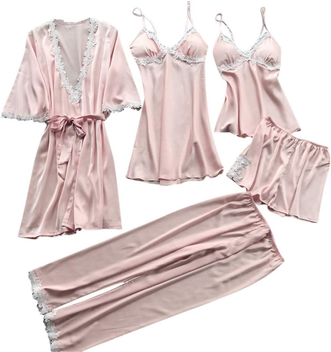 Lingerieset voor dames, kant, geborduurd, babydoll, babydoll, tanga, gekruiste bandjes, sensueel, brutaal verfijnd, verleiding, charmant, A100