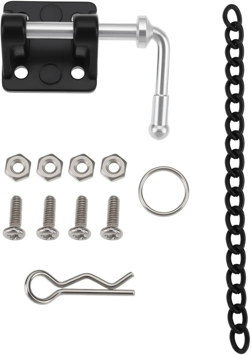 Dailygoods- Trekhaak Aluminiumlegering - Trekhaakdop - Trekhaakkoffer - Trekhaakslot - Trekhaak hulpkoppeling - Afmetingen 15.2x7.2x9mm - Aanhangwagen