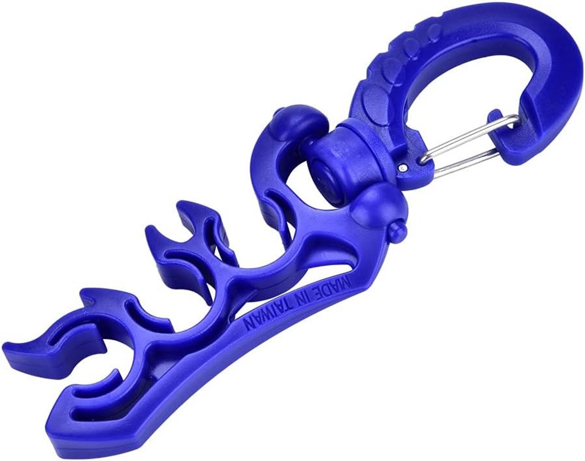 Houder voor Scuba Diving Slang met Clip, Dubbele BCD Slanghouder in Diverse Kleuren voor Duiken