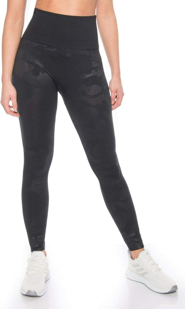 Thermo-legging voor dames, gevoerd met fleece aan de binnenkant, basic ondoorzichtig