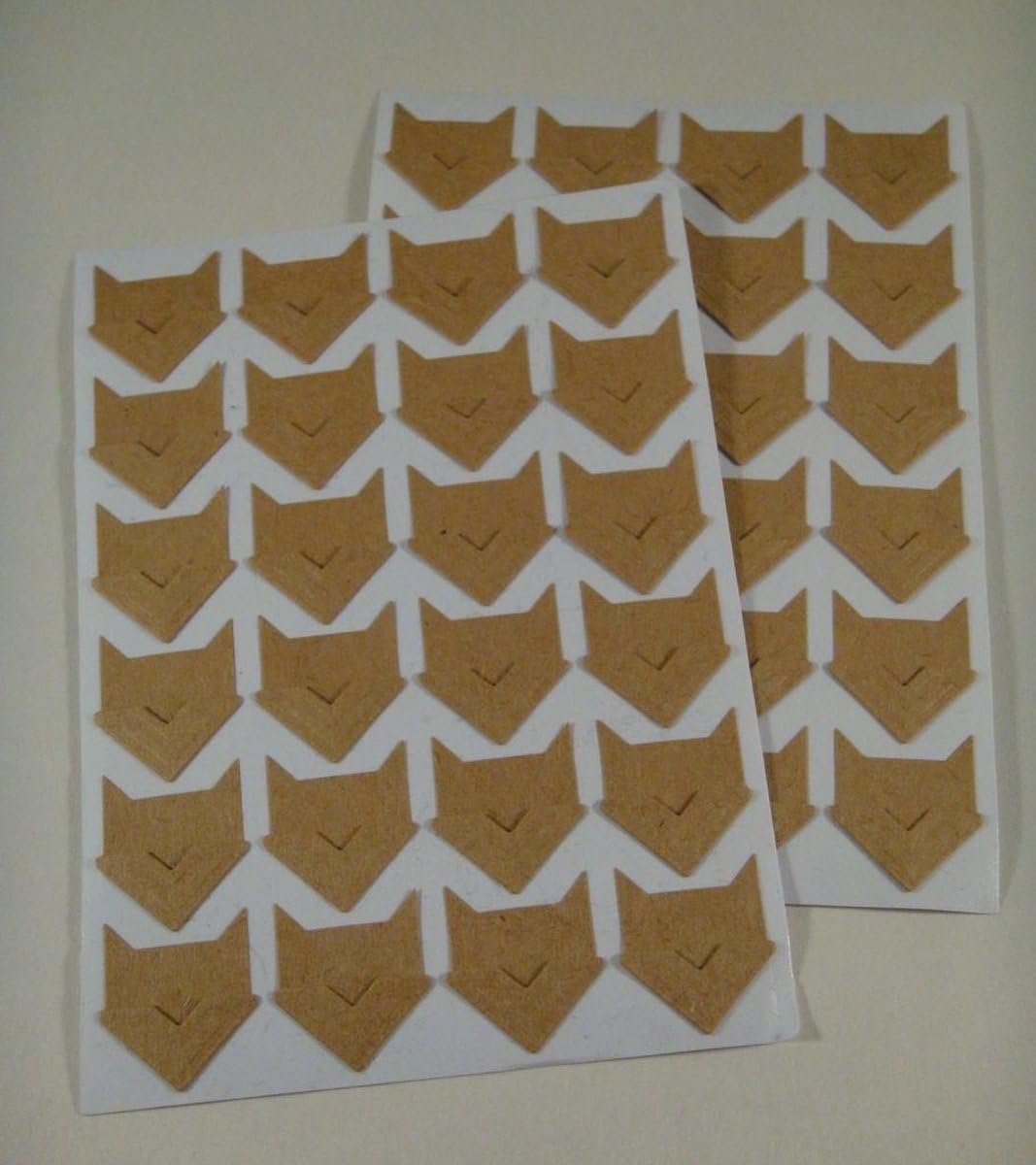 Fotohoekjes Kraft Bruin 144 stuks Fotoplakkers (kraft bruin)