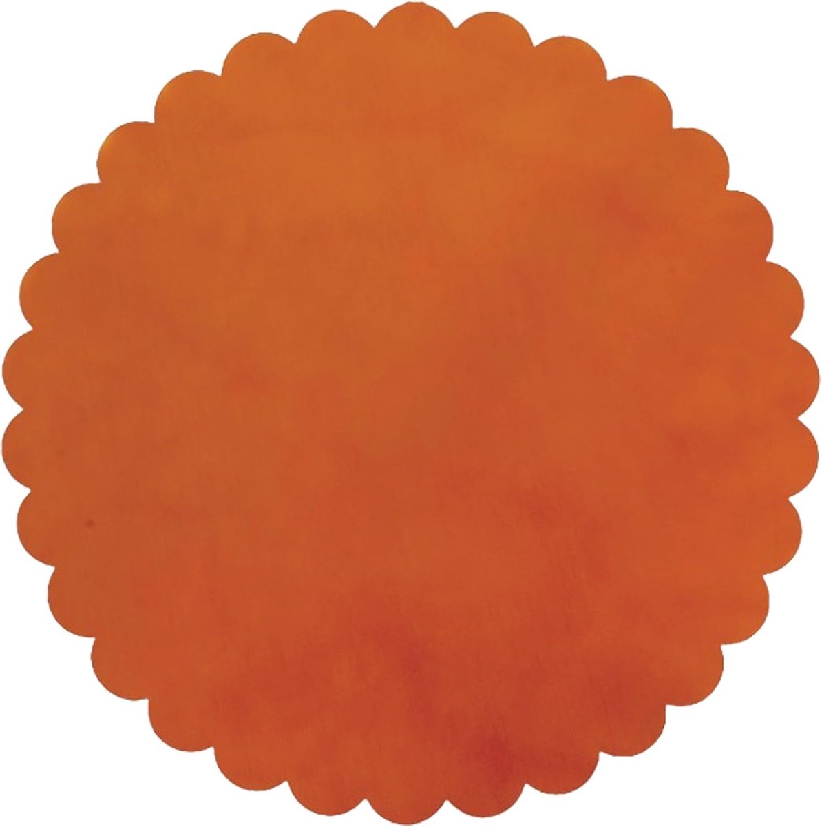50 stuks tule sluiers voor bruiloftssnoepjes, diameter 24 cm, Arancione
