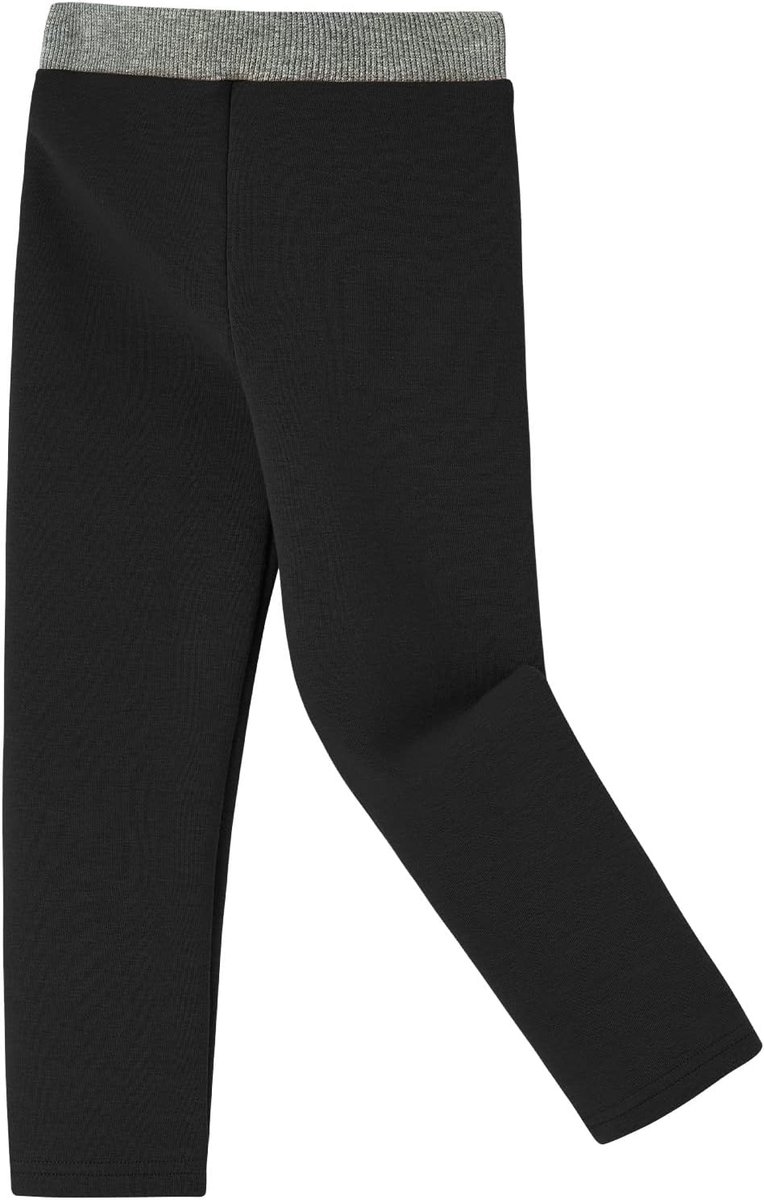 Winter Dikke Warme Lange Broek Fleece Gevoerde Leggings Thermische Katoenen Leggings (Black 150)