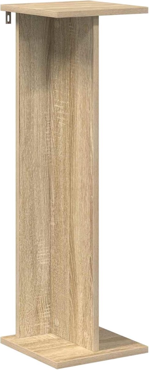 Sonoma-eiken, 25 x 25,5 x 80,5 cm, houtmateriaal