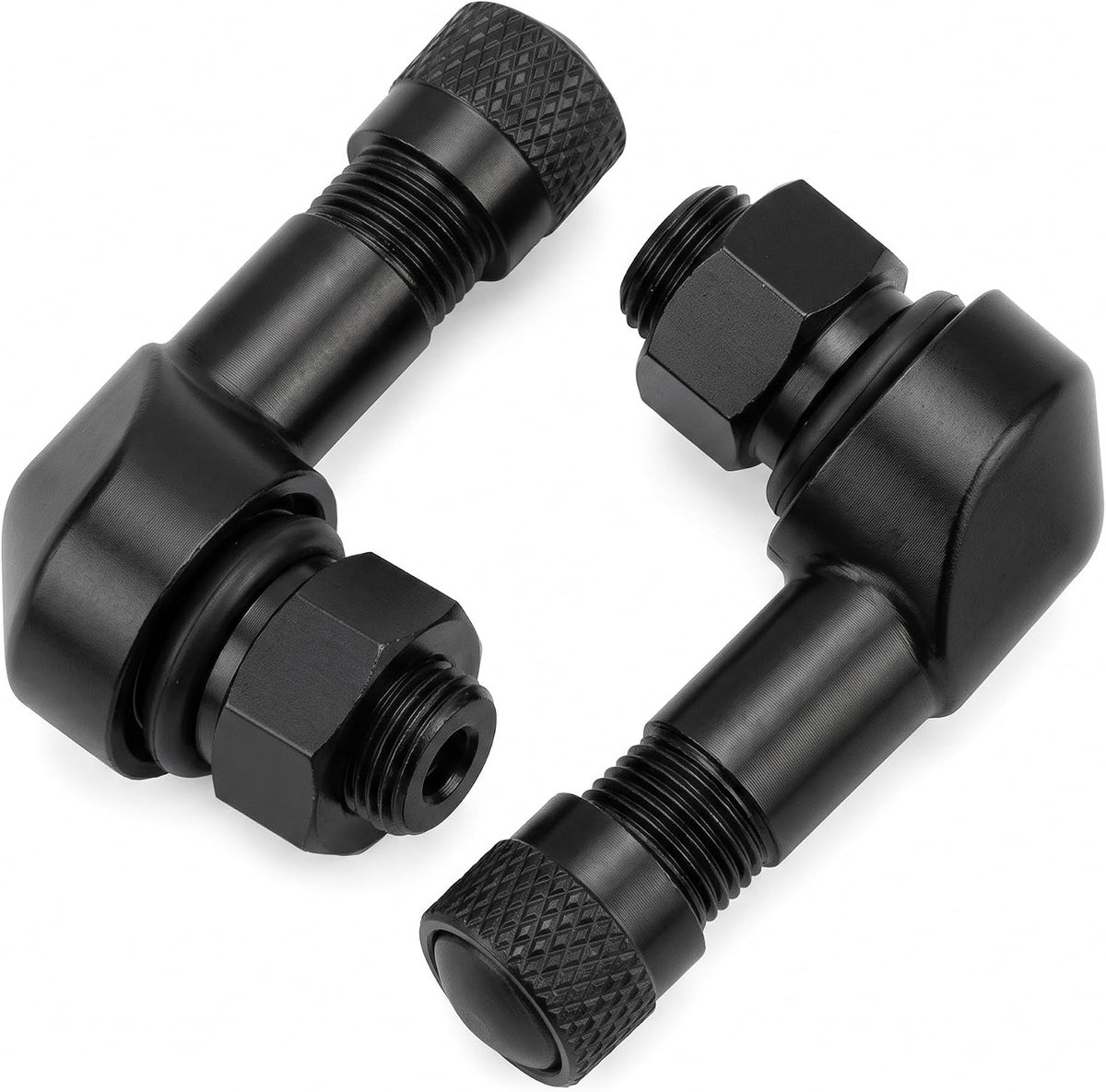 Motor Ventielen 90 Graden 8,3mm - CNC Aluminium Tubeless Ventielen