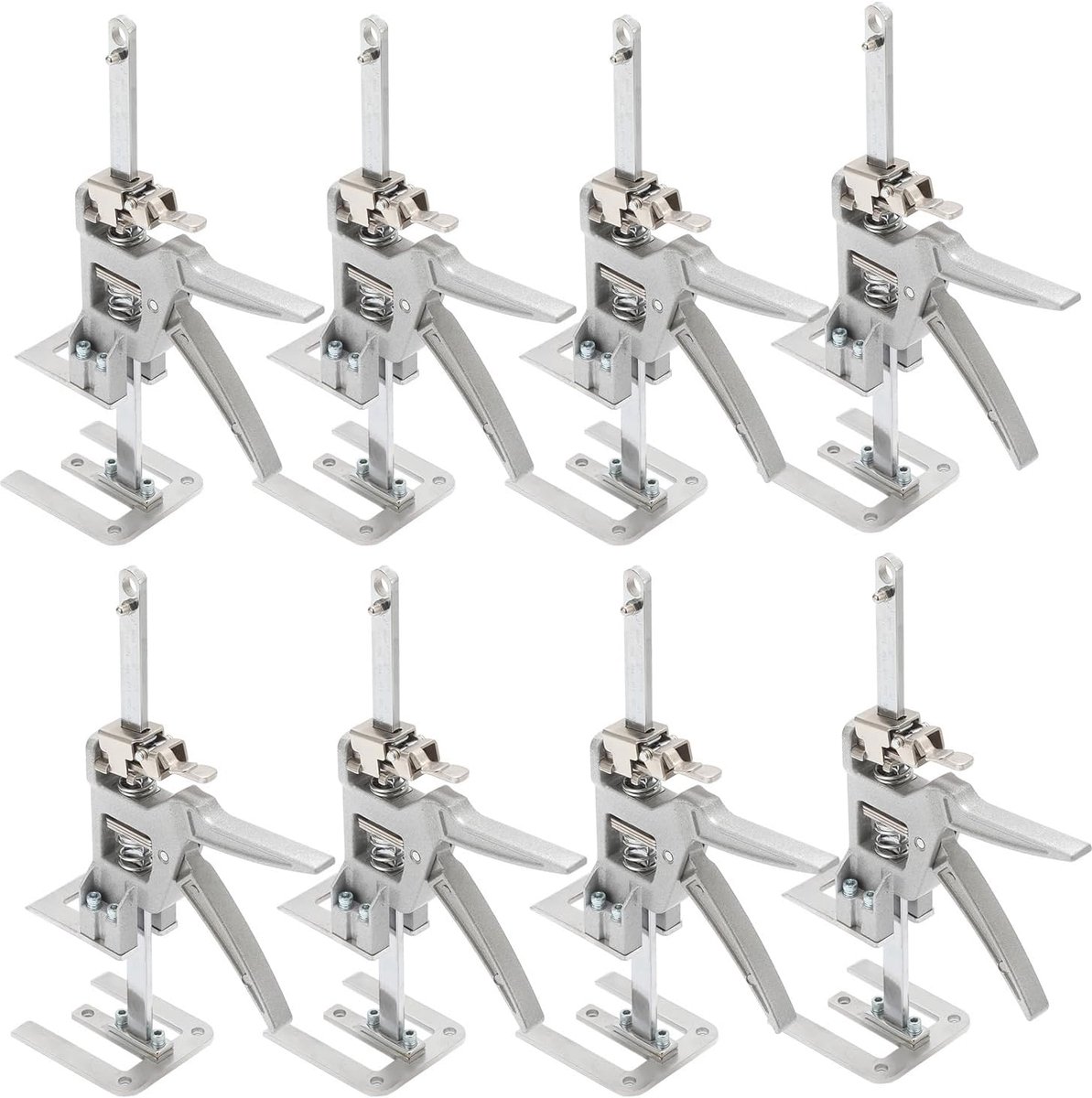 30 cm werkbesparende arm, 8 stuks arm-handhefgereedschap, in hoogte verstelbaar met schaal, langzaam en snel heffunctie, meubellift voor zware meubels, voor deur, panelen, kast, tot 150 kg