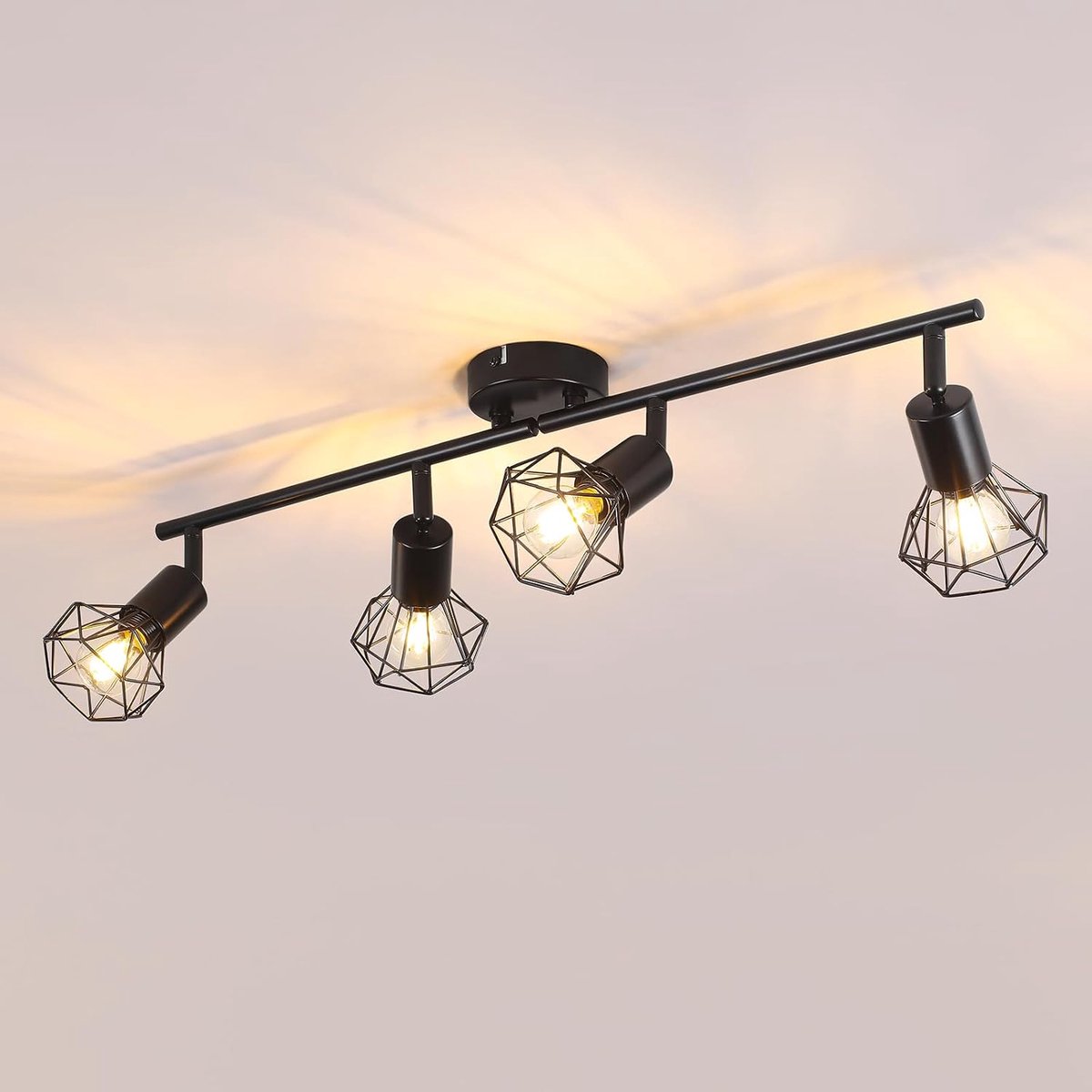 4 lampen plafondspot E14 4795639
