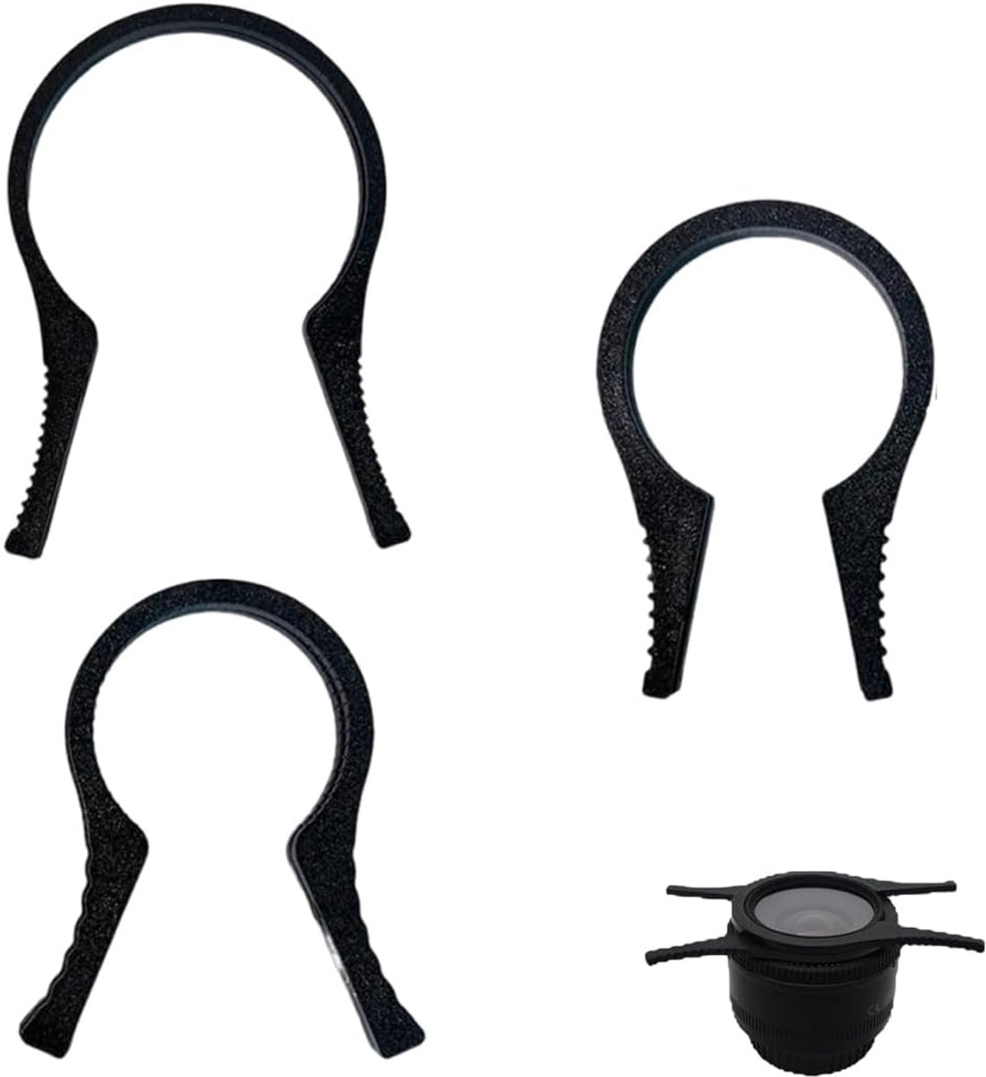 Set van 3 lensfilters verwijderingsgereedschap voor camera, filtersleutels voor lenzen (37-46 mm, 49-58 mm, 62-77 mm)