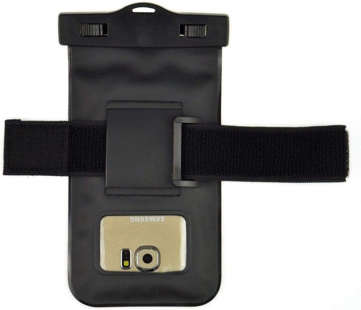 Beschermende strandhoes onderwater waterdichte tas voor QMOBILE NOIR Z12 PRO - zwart