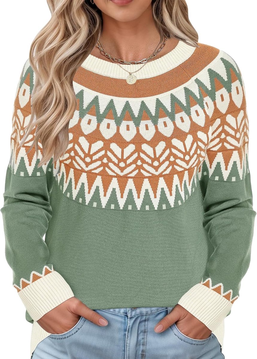 Gebreide damestrui, elegant sweatshirt