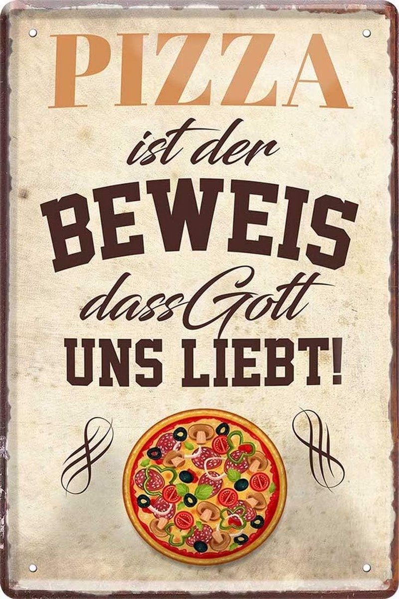 - Der Beweis, DASS Gott Uns liebt 20 x 30 spreuk decoratie metalen bord 2020