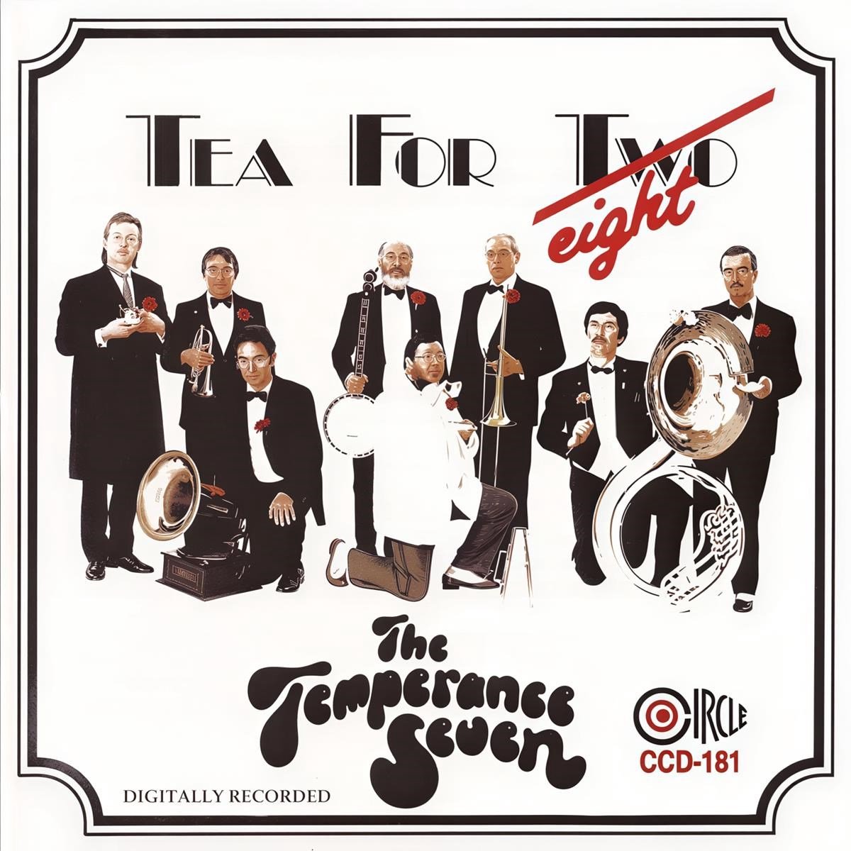The Temperance Seven - Tea For Two Eight (CD)