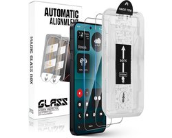 Holilo voor Nothing Phone 4A/4A Pro voor pantserglas beschermfolie (auto-installatie), (2 stuks) anti-kras 9H hardheid HD folie anti-luchtbellen pantserfolie beschermfolie displaybeschermfolie