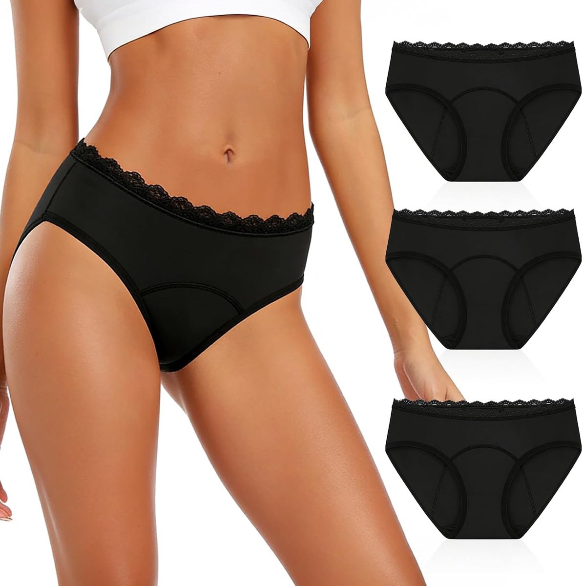 Menstruatie-onderbroek voor menstruatie, sterke bloeding, absorptievermogen, menstruatie-onderbroek