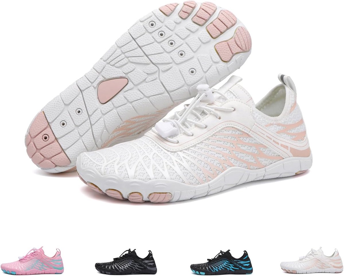 Waterschoenen Heren Barefoot Schoenen Wandelschoenen Snel Drogend Aquaschoenen Ademend Antislip Zacht Lichtgewicht Fitness Schoenen 36-47 EU