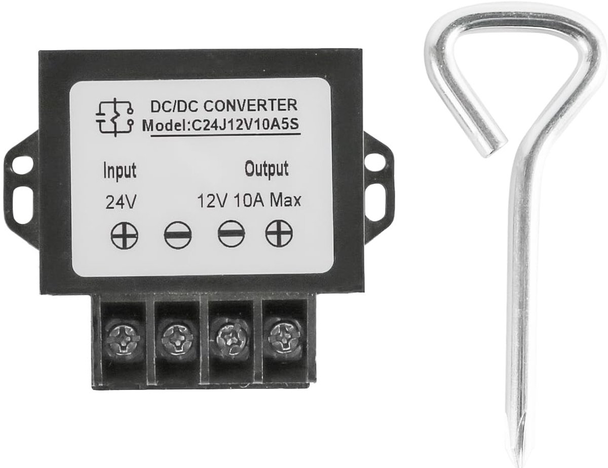 24v naar 12v step-down converter DC 18v-36v naar 12v 10a max 120w netspanning step-down DC converter vermogenstransformator voor het bewaken van hulpregelaars