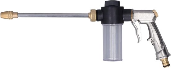 Hogedruk Waterpistool Draagbare Tuinslang Wand Nozzle Sproeier Schuim Wasmachine Spray Cleaning Tool met Draaibare Slang Nozzle Hogedrukreiniger Accessoires — afbeelding 2