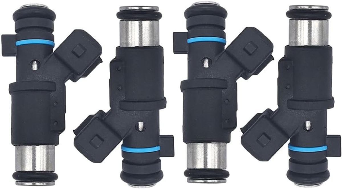 4pcs 1984.E0 1984E0 01F002A Brandstofinjectoren Geschikt voor Citroen Berlingo Saxo C2 C3 XSara Peugeot 1007 206 306 307 Partner 1.4 1994-2015
