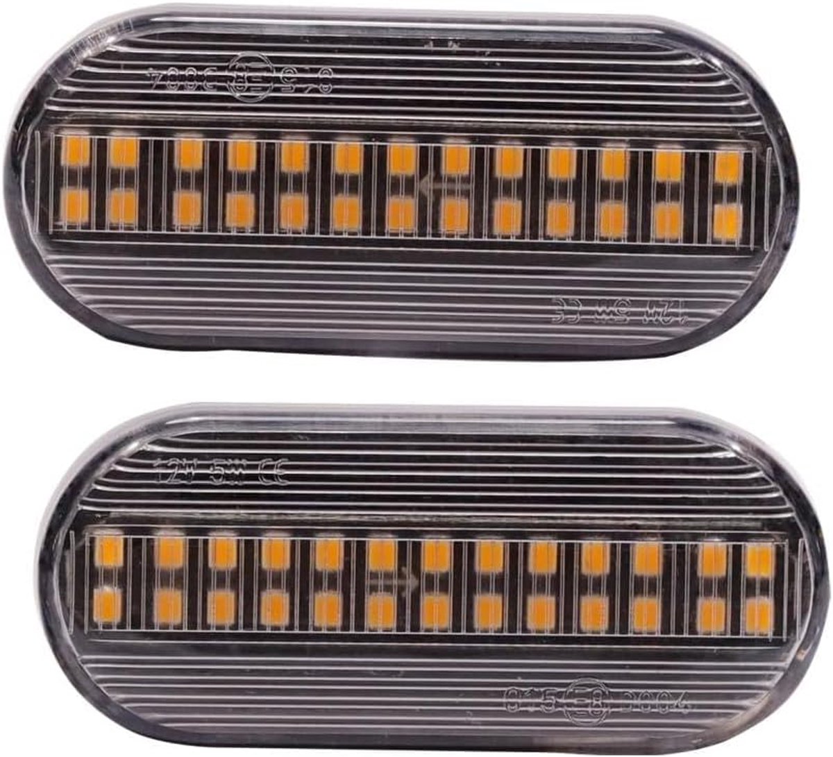 Led-zijknipperlichten voor VW Bora Golf 3 4 Passat 3BG Polo SB6 Sharan Vento (wit)