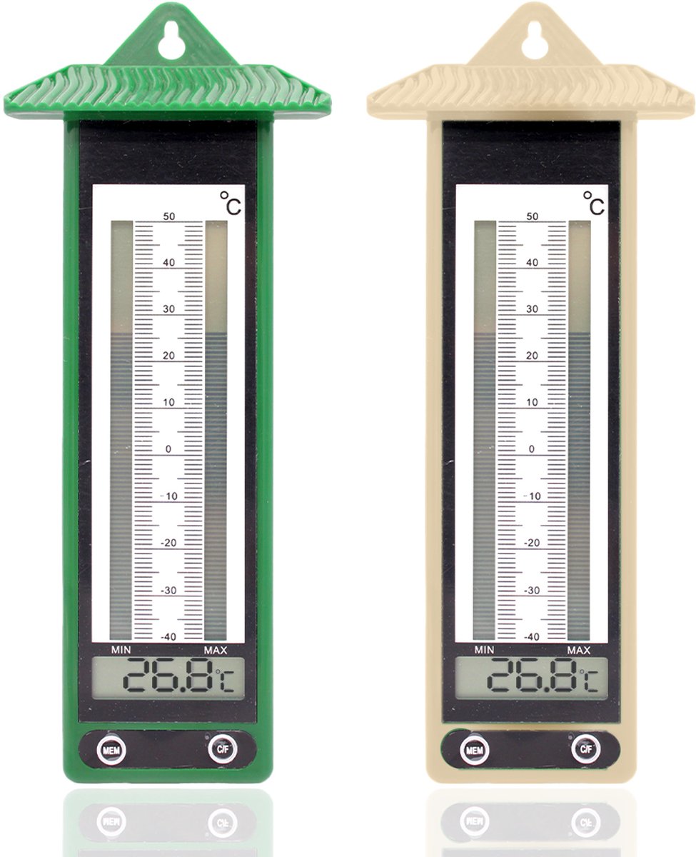 2 Mini Maxi-thermometers