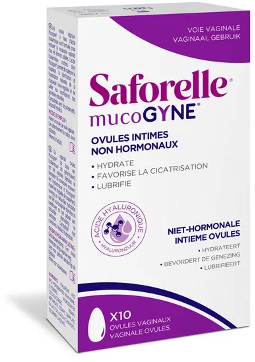 Saforelle Mucogyne® Niet-Hormonale Intieme Ovules