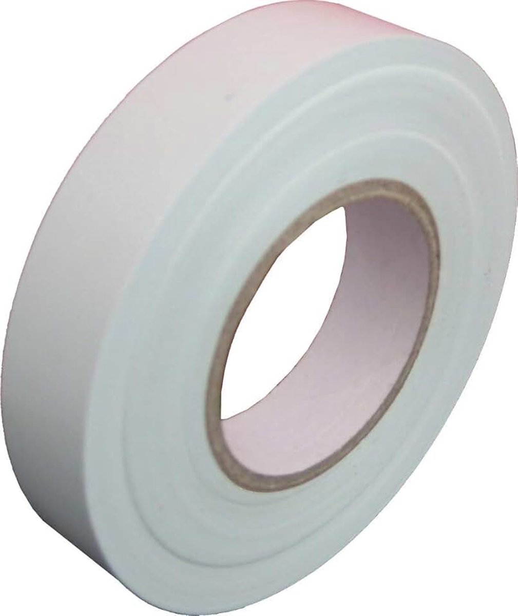Isolatietape 25 M, diameter 25 mm, wit