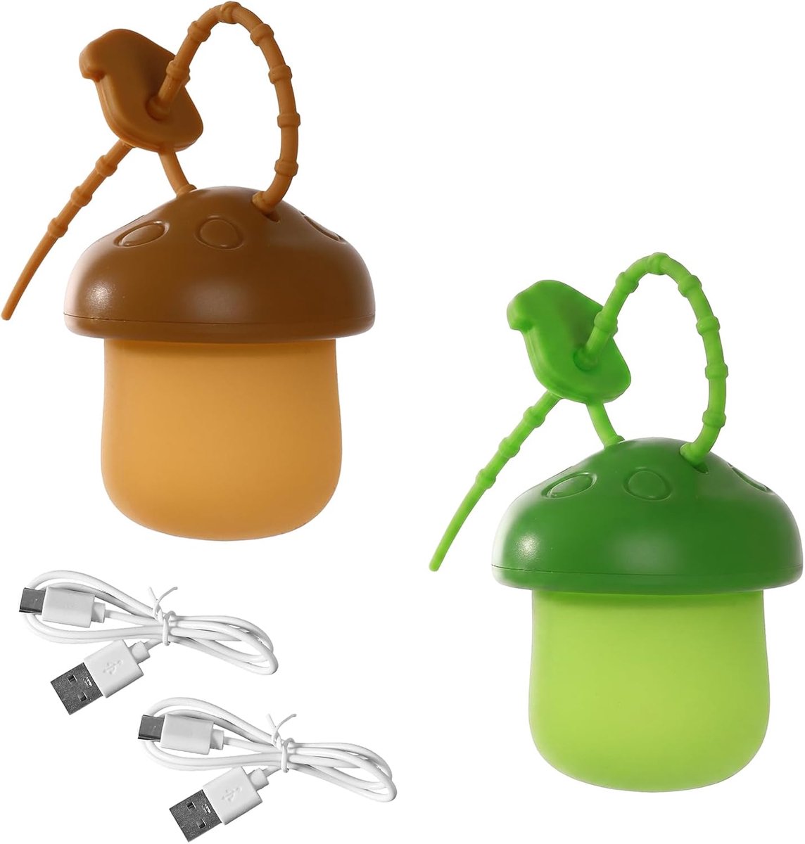 2 stuks lichtgevende hangers voor honden, knipperlicht voor hondenhalsband, 3 verlichtingsmodi, led-knipperlicht, schooltas, oplaadbaar veiligheidslicht, hondenlicht voor hondenhalsband, jogger