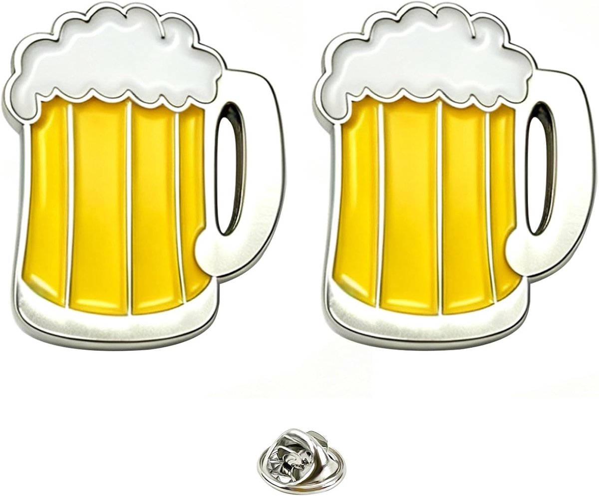 broche - Oktoberfest pin badge - bierpul design reversspelden - Wiesn accessoire klederdrachtmode