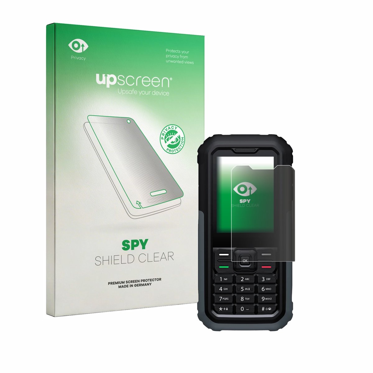 upscreen - privacy screenprotector voor TCL OneTouch 5044 - Folie Beschermfolie Blauwlichtfilter