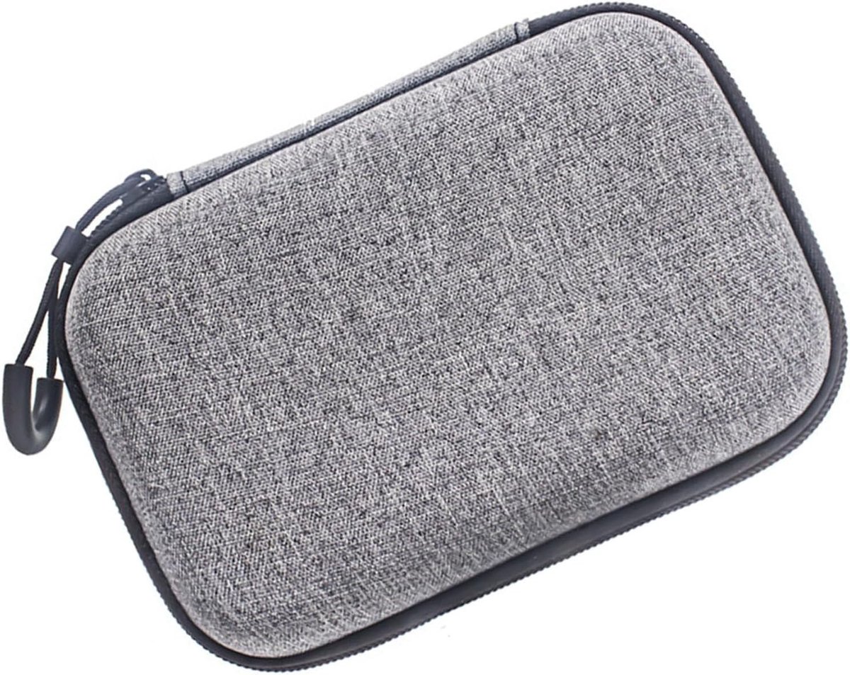 Reisorganizer voor Notitieboek, EVA Schokbestendige Tas, Lichtgewicht Opbergzak met Grote Capaciteit voor Notities en Accessoires, Ideaal voor Reizen en Kantoorgebruik