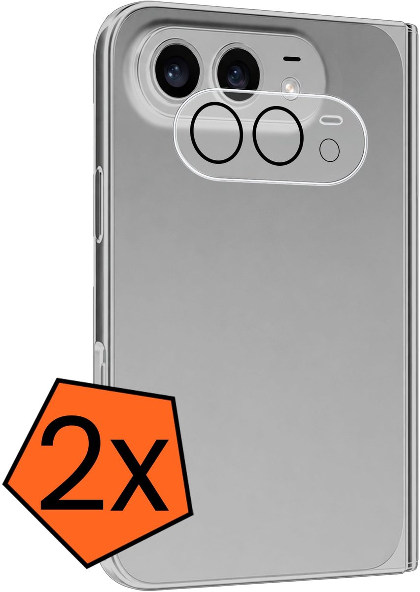 Camera Lens Protector - 2 Stuks - Geschikt voor Apple iPhone Duo - Camera Screenprotector - Gehard Glas - Beschermglas - Tempered Glass - Screen Protector